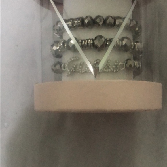 Guess Silver Bracelet Set - Picture 3 of 3